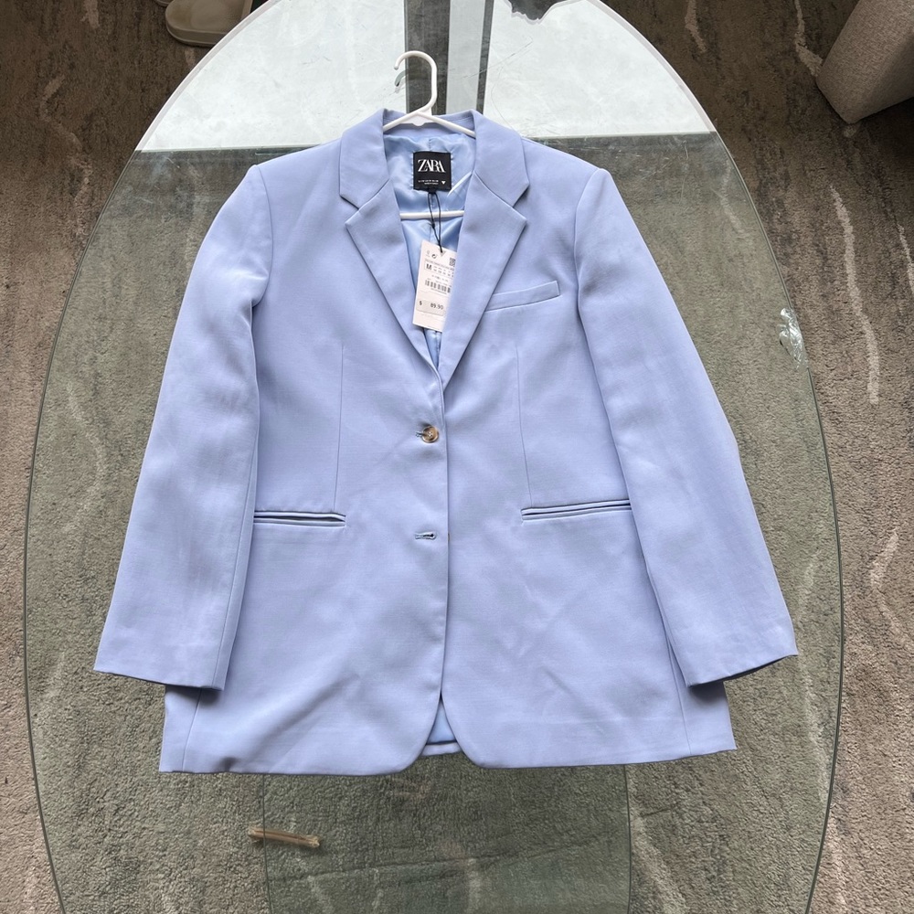 Light blue Zara Blazer